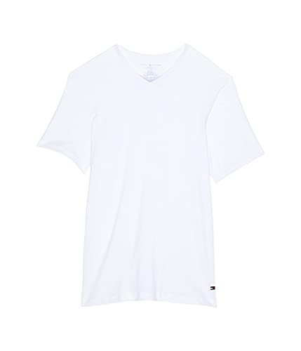 Tommy Hilfiger Men's Cotton V-Neck Undershirts - 5 Pack