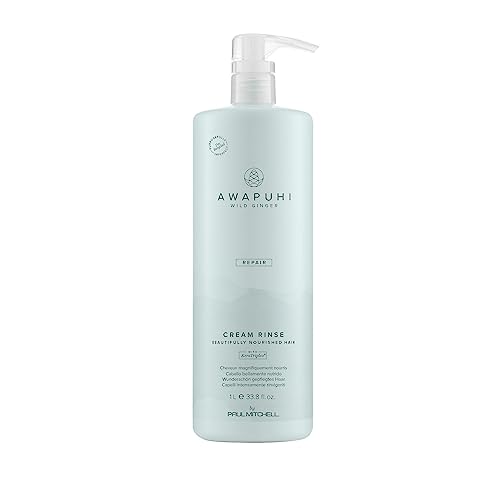 Paul Mitchell Awapuhi Wild Ginger Keratin Cream Rinse - Ideal for Dry, Damaged &amp; Color-Treated Hair