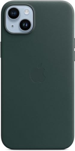 Apple iPhone 14 Plus Leather Case - Forest Green