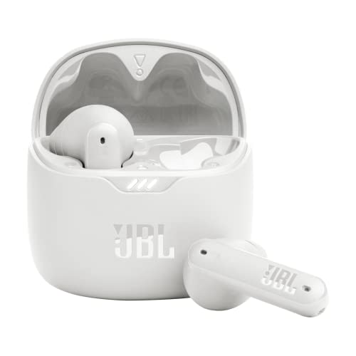 JBL Tune Flex True Wireless Noise Cancelling Earbuds - White, Small