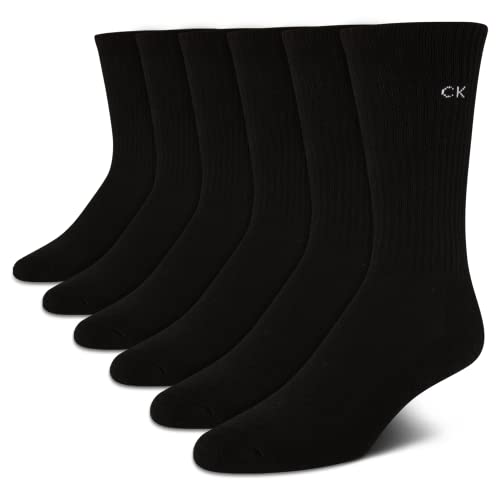 Calvin Klein Men's Athletic Crew Socks (6 Pair)