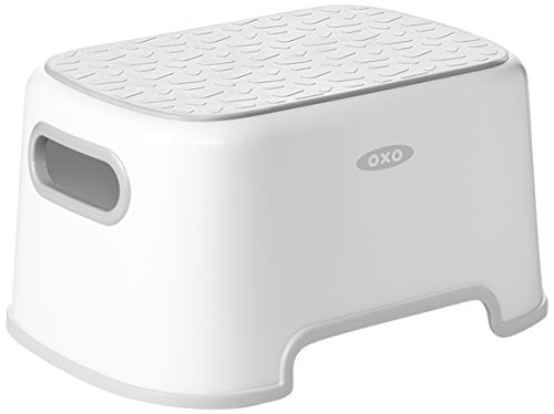 OXO Tot Gray Step Stool, 7 Inch