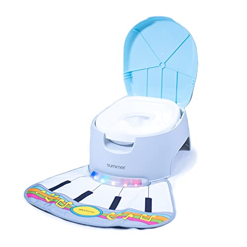 Summer Infant 3-in-1 Potty Training Toilet with Interactive Musical Foot Mat