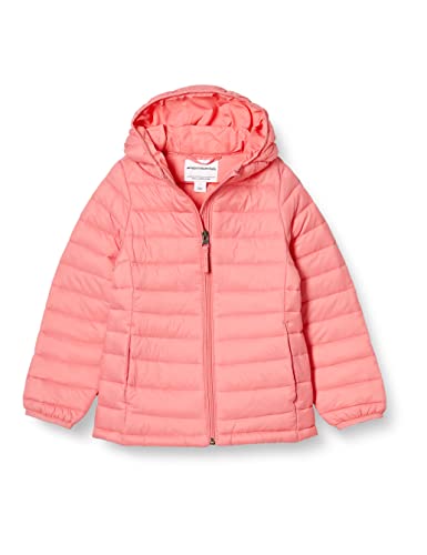 Girls' Lightweight Packable Hooded Puffer Jacket