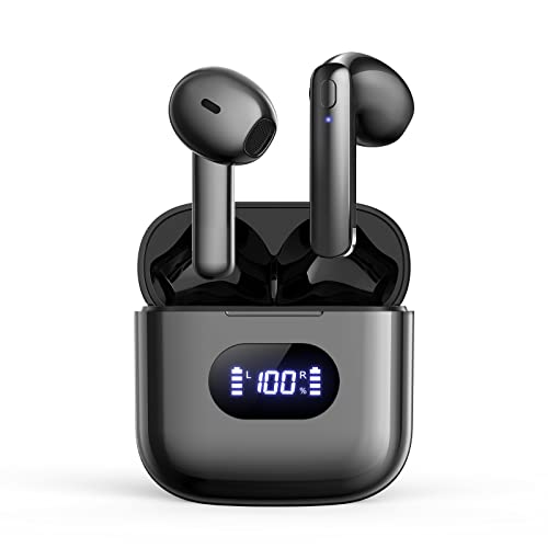 Wireless Bluetooth Earbuds with LED Display