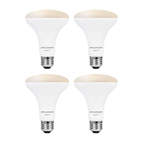 SYLVANIA LED Smart Light Bulbs, 4 Pack (BR30)