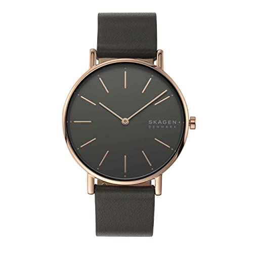 Skagen Signatur Two-Hand 30mm Watch with Mesh or Leather Band