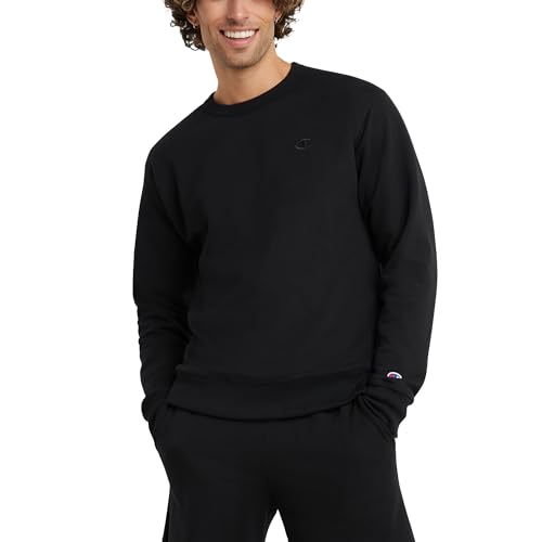 Champion Men's Powerblend Fleece Crewneck Sweatshirt (Regular &amp; Big/Tall Sizes)
