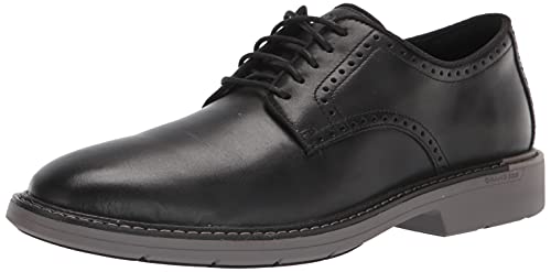 Cole Haan Men's Plain Toe Oxford Shoes in Black/Gray Midsole