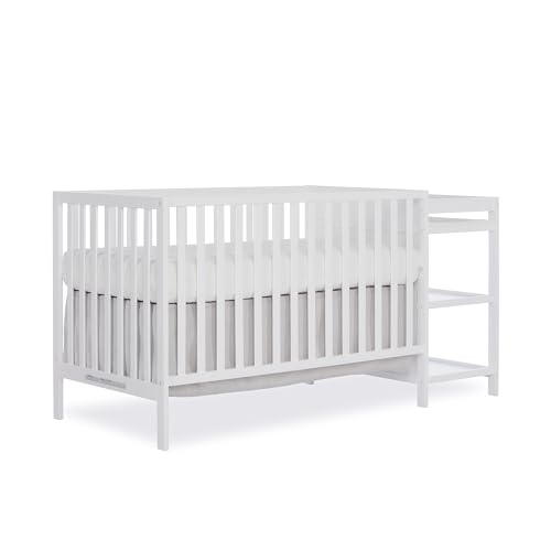 Dream On Me Synergy Convertible Crib with Detachable Changing Table