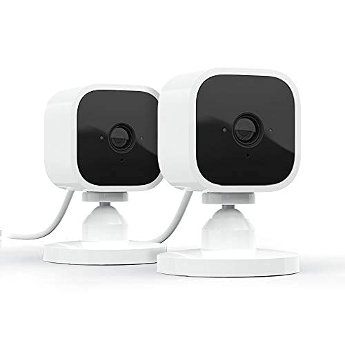 Indoor Plug-in Smart Security Camera, 1080p HD, Night Vision - 2 Pack