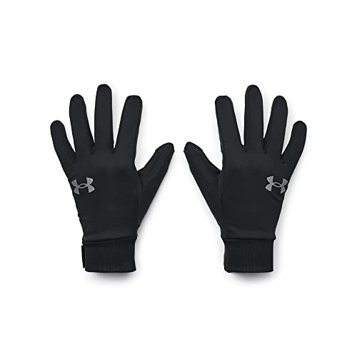 Under Armour Men's Storm Liner Gloves, Black/Pitch Gray