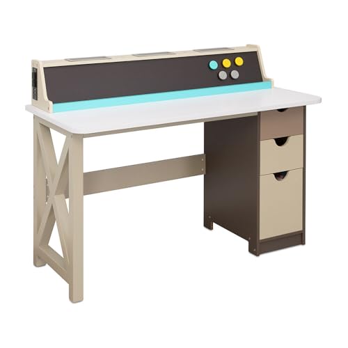 Little Tikes Modern Wooden Desk with Magnetic Chalkboard (Chair Not Included)