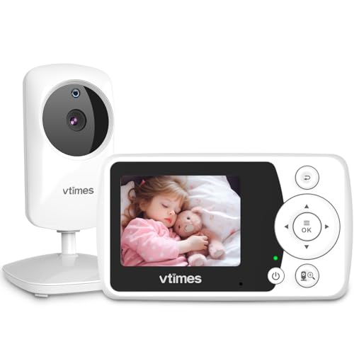Baby Monitor with Camera and Audio, Night Vision