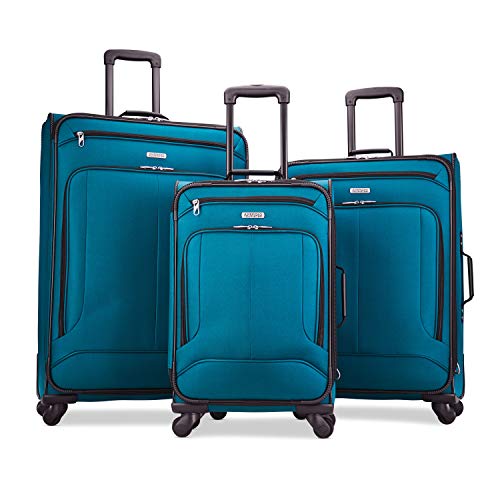 American Tourister Teal Softside Luggage, 3-Piece Set