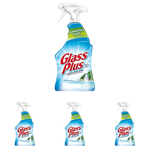 Glass Plus Multi-Surface Cleaner, Pack of 4