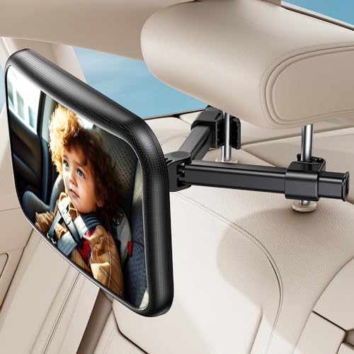 360° Baby Car Mirror for Rear-Facing Seat