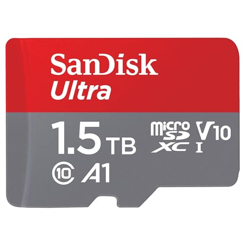 SanDisk 1.5TB Ultra microSDXC UHS-I Memory Card with Adapter