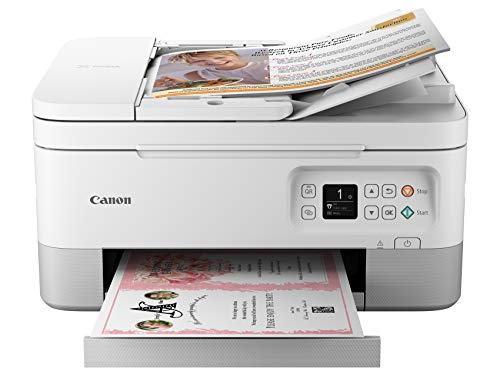 Canon PIXMA All-in-One Wireless Color Inkjet Printer, White