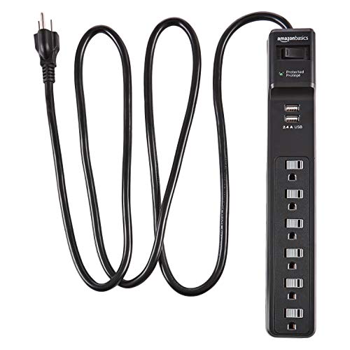 Surge Protector Power Strip with USB