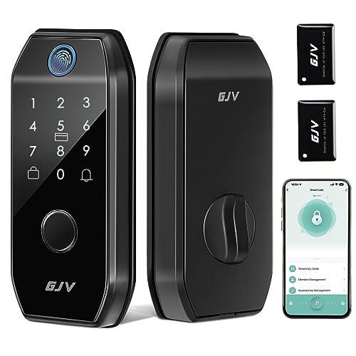 Fingerprint Smart Lock with Keyless Entry and Bluetooth Control