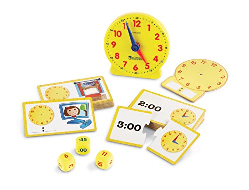 Learning Resources Time Activity Set for Kids - 41 Pieces