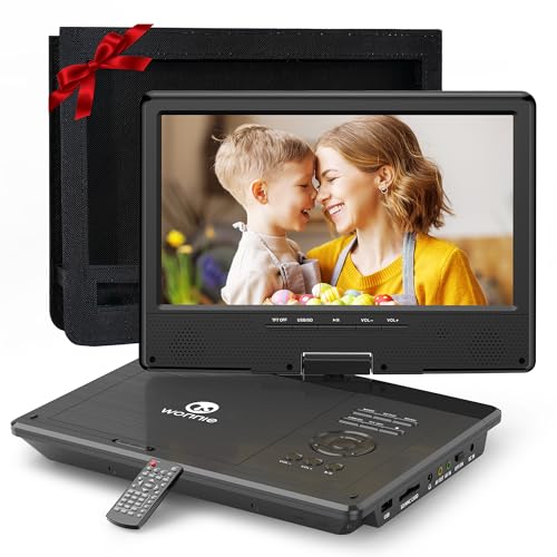 12.5" Portable DVD Player with 10.5" Swivel HD Screen
