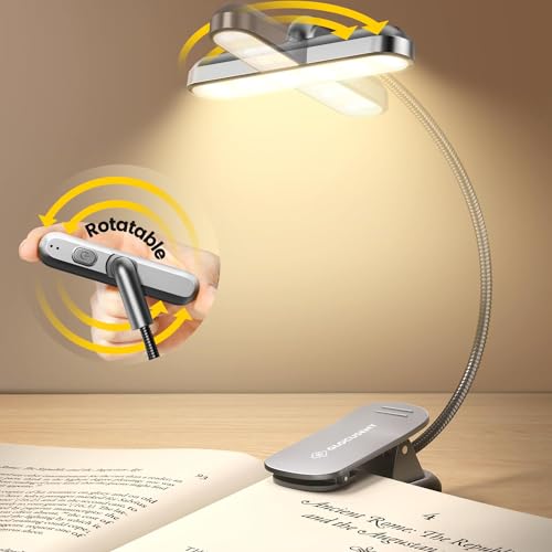 Rotatable Bed Reading Book Light