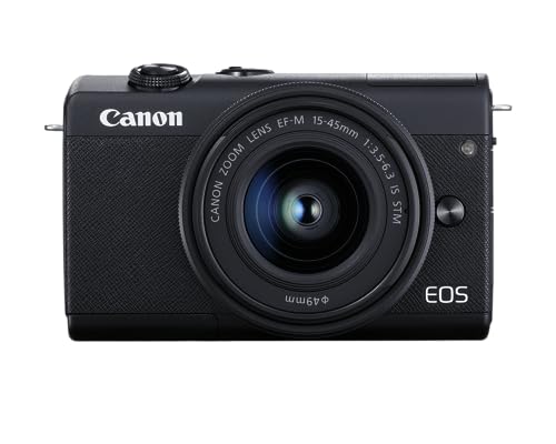 Canon EOS M200 Mirrorless Digital Vlogging Camera with EF-M 15-45mm Lens