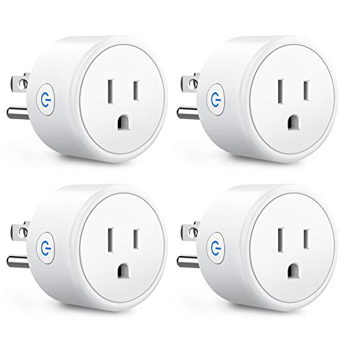 Aoycocr Smart Plugs for Voice Control, WiFi Outlet 4 Pack