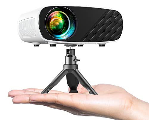 Portable HD Projector with Tripod &amp; Carry Bag