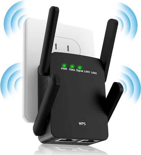 Fast WiFi Extender | Up to 74% Faster, Broader Coverage | Internet Repeater
