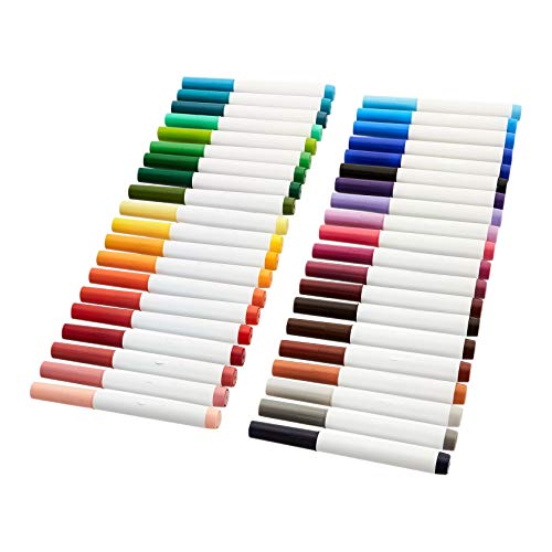 Amazon Basics Washable Markers in 40 Multi Colors