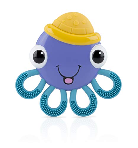 Nuby Vibe-eez Vibrating Teether - Octopus