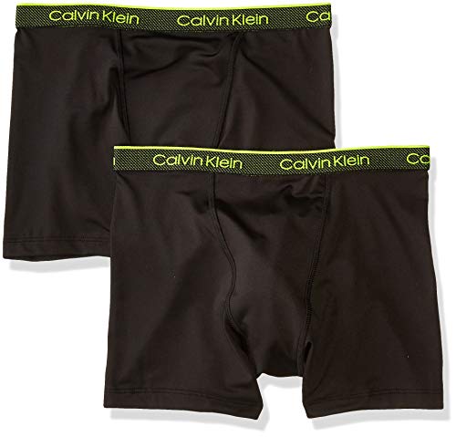 Calvin Klein Boys Performance Boxer Briefs, 2-Pack