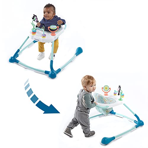 Kolcraft 2-in-1 Infant Activity Walker - Clouds and Rainbows