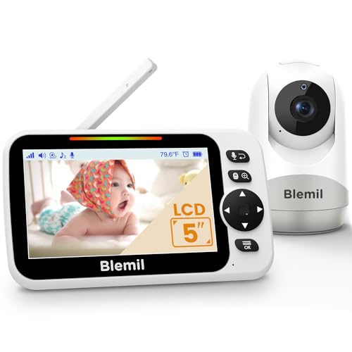Large Display Wireless Baby Monitor with 30-Hour Battery