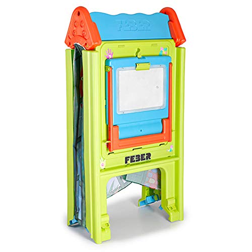 ECR4Kids Deluxe Dry-Erase and Light-Up Tracing Art Easel with Bonus Playhouse Tent
