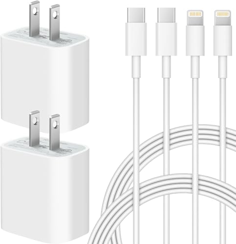 Pautron iPhone Charger with 6Ft Cable - MFi Certified, 20W Fast Charging
