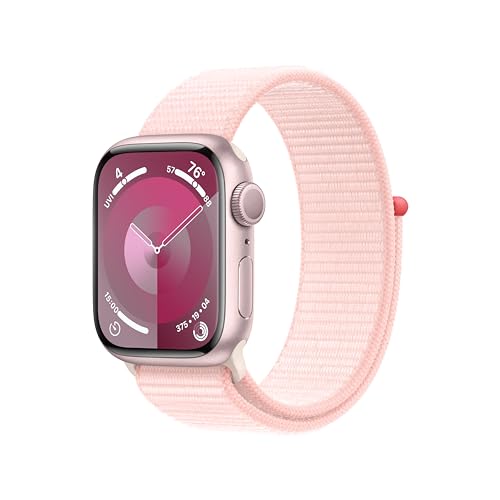 Apple Watch Series 9 Pink Aluminum Smartwatch