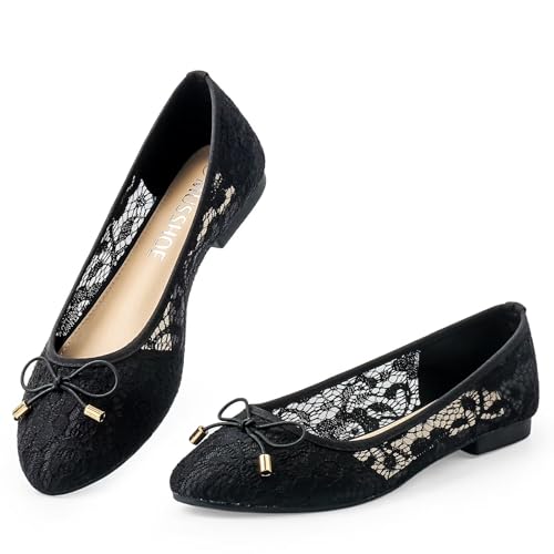 Comfortable Lace Flats Shoes for Women