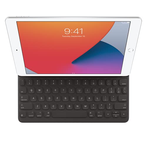 Apple Smart Keyboard - iPad Pro 10.5-inch, iPad Air, iPad (7th-9th Gen) - Comfortable Typing, Black