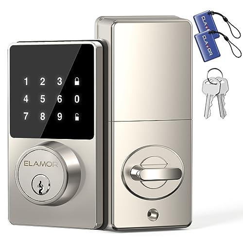 ELAMOR Keyless Entry Smart Lock with Touchscreen Keypad