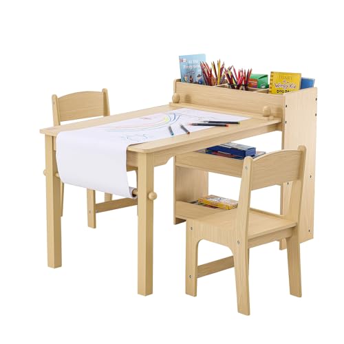 VEVOR 2-in-1 Toddler Craft and Play Activity Table