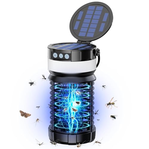 Solar Bug Zapper with Reading Lamp