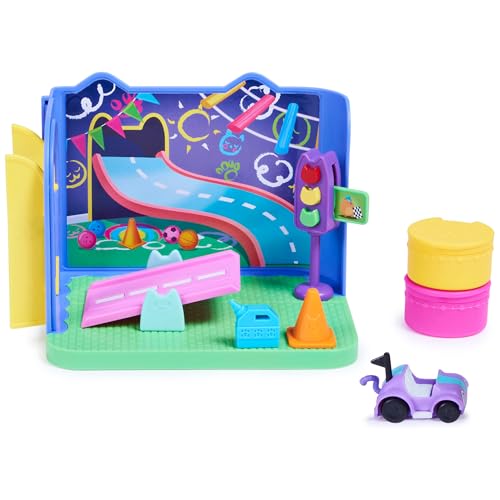 Gabby's Dollhouse Play Room with Carlita Toy Car and Accessories