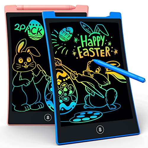 Colorful LCD Writing Tablet 2-Pack