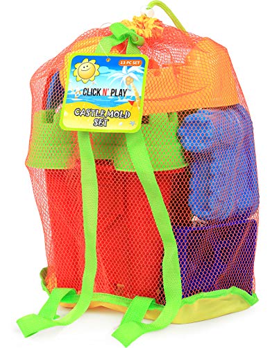 Colorful 13-Piece Beach Toy Set