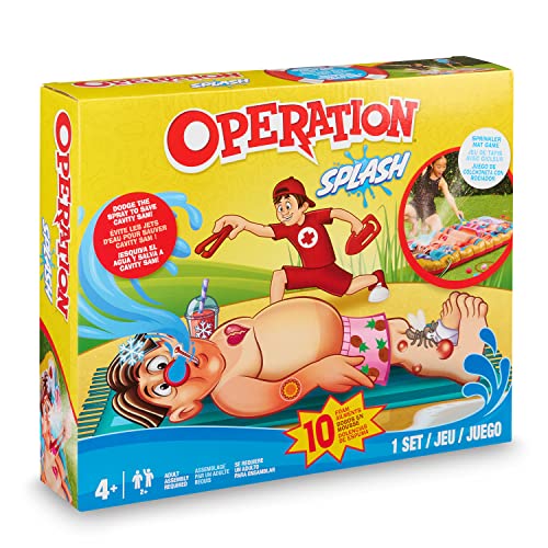 Hasbro's Operation Splash: Ultimate Wet &amp; Fun Family Yard Game