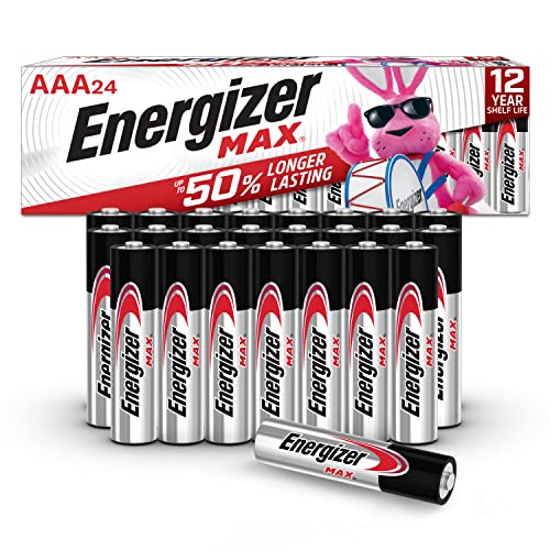 Energizer Max AAA Alkaline Batteries, 24 Count